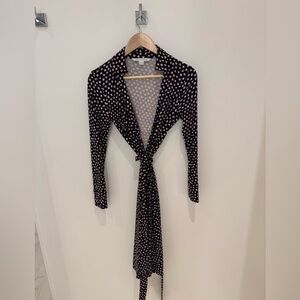Diane von Furstenberg Wrap Dress with spots